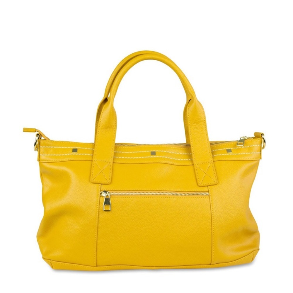 Coure & Pelle Amelia large leather bag + dust bag orange NWT - Picture 8 of 8